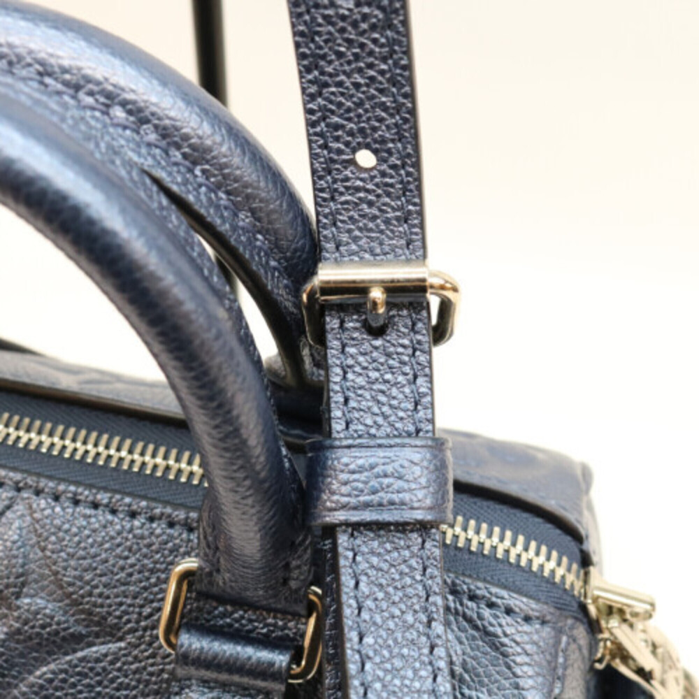 LOUIS VUITTON M58958 Empreinte Metallic Blue Speedy Bandoulière 20 Boston Bag... - Picture 7 of 12
